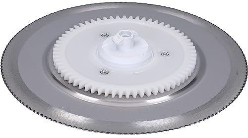 LUTH Premium Profi Parts Spezialmesser Messer Rundscheibe Wellenschliff kompatibel mit Bosch Siemens MAS9101 MS70002 00658711 12012078 12012147 für Allesschneider Brotschneidemaschine