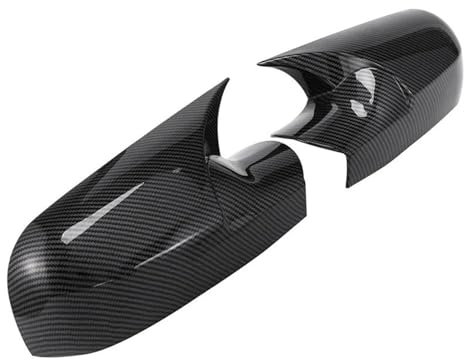Couvercle Rétroviseur pour Megane pour MK2 2003-2008 2004 2005 2006 2007 Couvercle De Rétroviseur Latéral Garniture Cadre Capuchons De Rétroviseurs Latéraux Coquille Rétroviseur