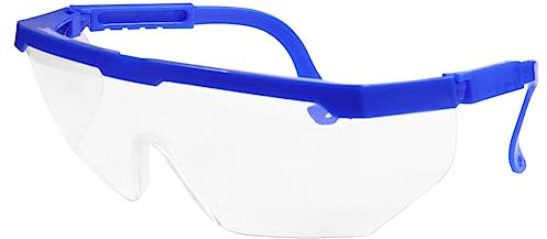 Angoily Outdoorbrille Schutzbrille Staubschutzmasken Spuckschutz Augenschutz Blau Staubschutzbrille Outdoorbrille Schutzbrille