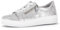 Gabor Damen Low-Top Sneaker, Frauen Halbschuhe,Turnschuhe,Laufschuhe,schnürschuhe,schnürer,Plateausohle,Light Grey (Ice),35 EU / 2.5 UK