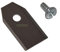 18 X 3,5CM Edelstahl Messer kompatibel mit Husqvarna Automower 220 AC, 230 260 265 330 ACX