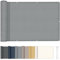 HENG FENG Brise Vue Balcon 100x900cm,160g/㎡ PES Imperméable, Cache Balcon Protection de la Vie Privée, Anti-UV, Résistant au Vent, avec Attaches de Câble,Gris