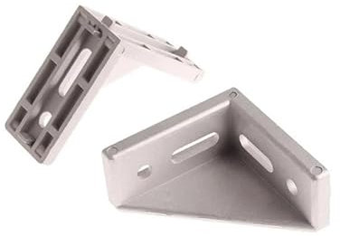2028 3030 3060 4040 4080 6060 20/30/40/45/60 Aluminum Profile Connector CNC Router Aluminum Corner Bracket 2040 3060 ITCLEYMDZV(5PCS 3060 Black)