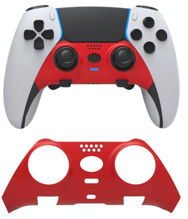 Custodia decorativa per controller PS5 Edge Cover decorativa per accessori PS5 (rosso)