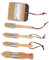 GARIOUANS Home Decor Brush Set for Efficient Painting Durable Wooden Handle Compatible and Brands for Varnishes and Oil Paints