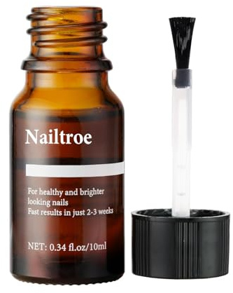 Mycose Ongles des Pieds - Traitement Antifongique Puissant, Soin Réparateur pour Ongles Abîmés, Nailtroe Formule Purifiante et Protectrice sans Colorants, 10ml