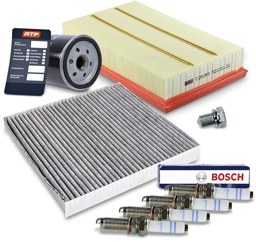 BESTPRICE ATP Inspektionspaket Set C mit 1x Ölfilter, 1x Innenraumfilter
