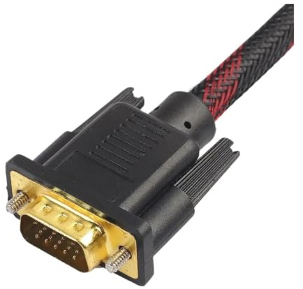 Cable DVI macho a VGA macho de 1,5 m DVI-I Cable bidireccional de 24 + 5 cables DVI-I a línea de vídeo VGA for HDTV DVD Monitor de ordenador portátil