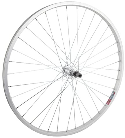 WheelMaster Rear Bicycle Wheel 26 x 1.5 36H, Alloy, Quick Release, Silver