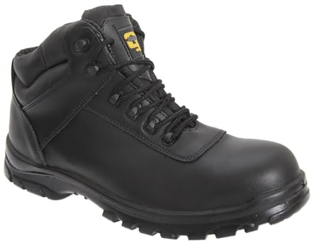 Grafters M466A Unisex Composite Toe Safety Boots Black