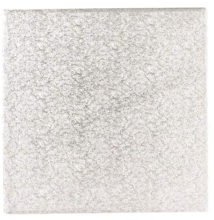 Culpitt 14in sq silver cake drum 13mm