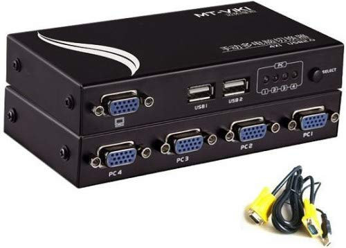 Longshine KVM Kabel LCS-KC4-3 LCS-KC4-3, 3 m, Black, PS2, LCS-KC4-3 (LCS-KC4-3, 3 m, Black, PS2, USB+VGA, Male/Male)