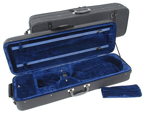 Jakob WINTER Lightcase Geigenkasten 4/4 schwarz/blau