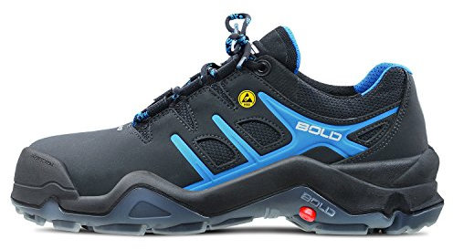 HKS Targa 2 VTP I S3 SRC ESD Sicherheitsschuhe Schwarz/Blau 41 Schwarz/Blau