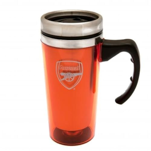 Arsenal F.C. Aluminium Travel Mug Official Merchandise