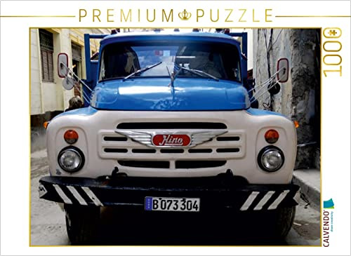 CALVENDO Puzzle EIN Motiv aus dem Kalender Sowjetische LKW auf Kuba | 1000 Teile Lege-Größe 64 x 48 cm Foto-Puzzle für glückliche Stunden