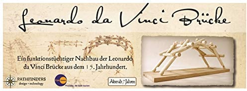 Fun Trading 4270 Holzbausatz Leonardo Da Vinci Brücke