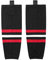 EALER HS100 Series Eishockey-Socken für Kinder und Jugendliche bis Erwachsene, Xw019#Black, 28-30