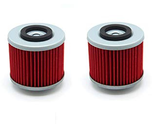 MEXITAL confezione da 2 Motocicletta Filtro Olio per YAMAHA TT600 600 1833-1989 1991-1992 XT600Z TENERE 600 1988-1989 1991 XC200 RIVA 198 1987-1991 TT600 595 1990