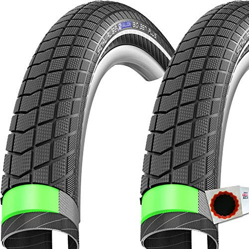2X Schwalbe Big Ben Plus 24Zoll 55-507 GrenGuard Endurance Snake Reflex