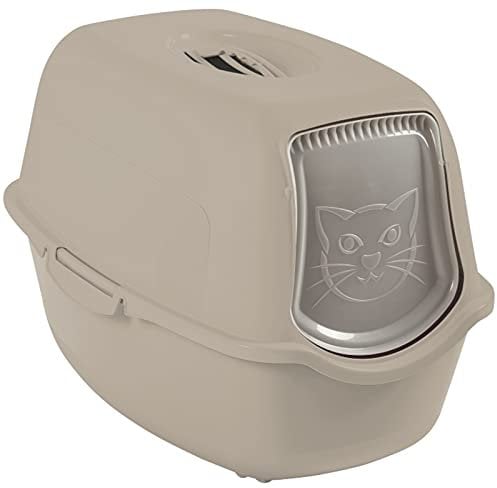 Arenero para Gatos Rotho My Pet Bailey 56 x 40 x 39 cm Beige Polipropileno