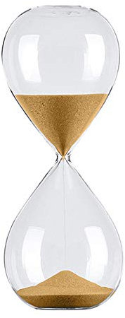 Aosbset Pyude Sanduhr Sanduhr Produktivitätssteigerung Ziele erreichen Konzentriert bleiben Effizienteres Zeitmanagement-Tool 5/30 Minuten Heimtextilien Bürodekoration