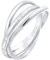 Elli Ring Damen Wickelring Trinity Basic Klassisch in 925 Sterling Silber