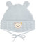 Steiff Unisex Baby Basic Bommel Beanie-Mütze, Celestial Blue, 43