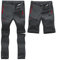 SANMIO Herren Wanderhose Zip Off Atmungsaktiv Wasserdicht Softshellhose Outdoor Funktionshose Trekkinghose Entfernbar Schnell Trockend (mit Gürtel) Grau, M
