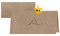 SIGEL DS070 Weihnachts-Karten Set mit Umschlag, DIN lang, Kraftpapier, 10 Stück Christmas tree, ideal zum Bedrucken, aus nachhaltigem Papier