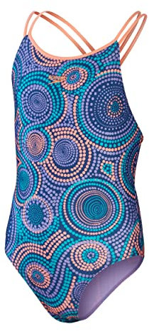 Speedo Allover Double Thinstrap Teen Swimsuit