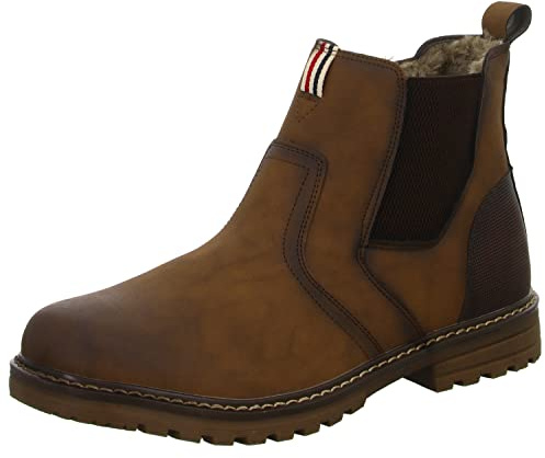 living Updated Schlupf/Reißverschlußstiefelette Warmfutter Freizeit (Casual) 25164040002-BR