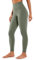 CRZ YOGA Naked Feeling Damen Leggings High Wasit Sportleggins Blickdicht Lange Sport Leggins Yogahose - 71cm Grauer Salbei 38