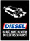 Diesel Aufkleber Auto lustig - Generisch: Polyvinylchlorid, Aufkleber, Schwarz, Humorvoll, Auto, Anti Elektroauto