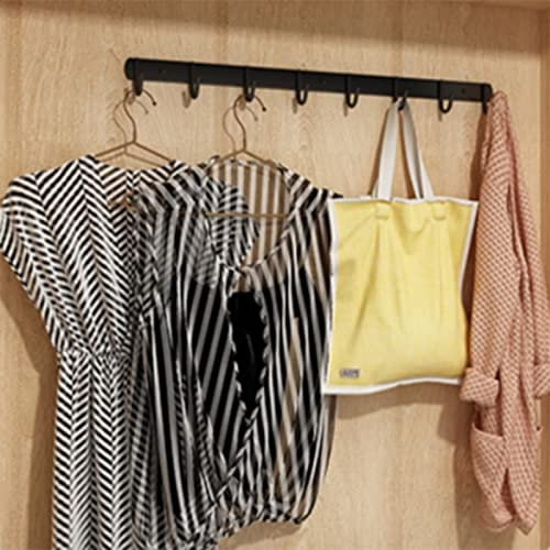 SHERAF Soporte de Utensilios de Cocina de Estilo Industrial, Ollas Y Sartenes Estante Colgante, Percha de Utensilios de Cocina Montada en la Pared, Multifuncional, 3-8 Gancho/3 Hooks