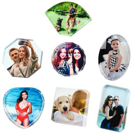Acryl Duftbaum Auto Personalisiert, OXYEFEI Lufterfrischer Auto mit Dein Foto 10 Duft Optional Personalisierter Freshener Rückspiegel Wohnung Lustig Duftanhänger Geschenke für Frauen Männer (acryl)