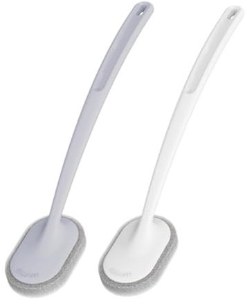 Ciieeo 4 Piezas Cepillo de Limpieza Cepillo para Limpiar lechada Herramienta de Limpieza Limpiador de Inodoro Limpiador de baños bañera depurador Cepillo de baño Estropajo Cepillo de Piso