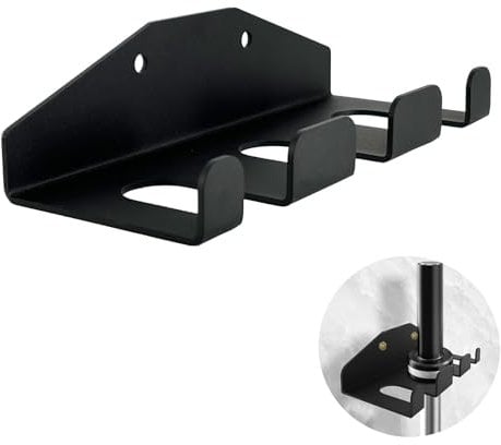VANROUG Barbell Storage Hanging Rack, Vertical Hanging Barbell Rack,Wall Mounted Olympic Barbell Holder, Gym Rack Organizer, Effectively save space