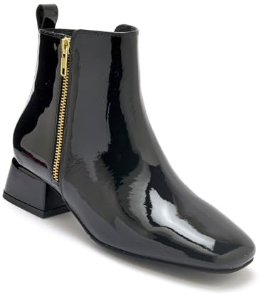 PEDICONFORT - Boots vernies en cuir