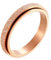 Stfery Ring Titan Mann, 4mm Ringe Roségold Spinner Ring Simple Frosted Breit 4mm Verlobungsring Herren