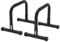 RELIFE REBUILD YOUR LIFE Dip Station Dip Bar Barren Parallettes Push Up Dip-Ständer Einstellbar Einstellbare Höhe Fitness Turnhalle Ausüben Calisthenics Equipment (Black-2)