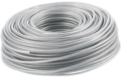 ANDRESLAD Fadentrimmerschnur 45 M Mähschnur Hochbelastbares Rasenmäherzubehör Für Effizientes Schneiden