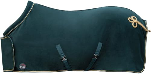 HKM Cooler with collar Fir Green/Gold 7'3