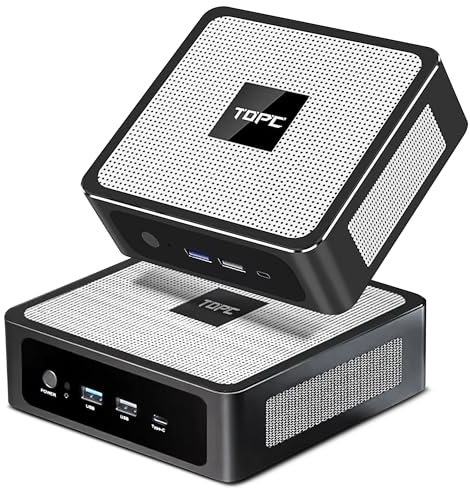 HAICOTECH Mini PC, 13th Gen Core i7-13700H (14C/20T,up to 5.0GHz), Mini Computer with 16GB RAM 512GB SSD, 4K Triple Screen Display/Dual LAN/6*USB/WiFi6E/BT5.3
