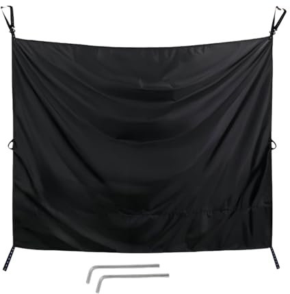 Rideaux De Douche Réglables pour Porte Arrière, Protection Contre La Lumière avec Crochets Magnétiques, Installation Facile, pour Camping, Camping-Car, Femme, Homme, Voyage en Plein Air