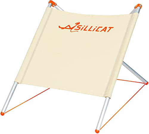 Sillicat Klappstuhl mit Aluminiumrahmen, ideal für Strand- und Freizeitaktivitäten im Freien, hergestellt in Spanien