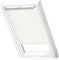 VELUX Original Dachfenster Sichtschutzrollo für M06, Weiß, mit weißer Führungsschiene