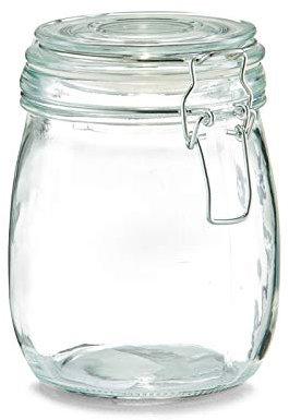 Zeller VORRATSGLAS mit BÜGELVERSCHLUSS 750 ml VORRATSGEFÄSS VORRATSBEHÄLTER