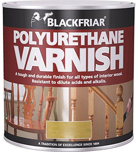Blackfriar BKFPCMV500 Polyurethane Varnish P101, 500 ml, Clear Matt