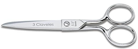3Claveles 4 - Tijera de costura de 5.5